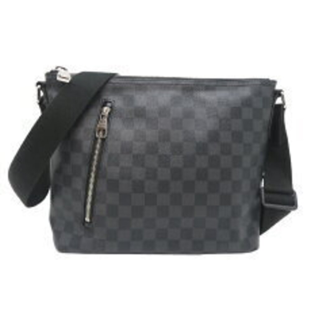 Louis Vuitton Mick Shoulder Bag Damier Graphite Black